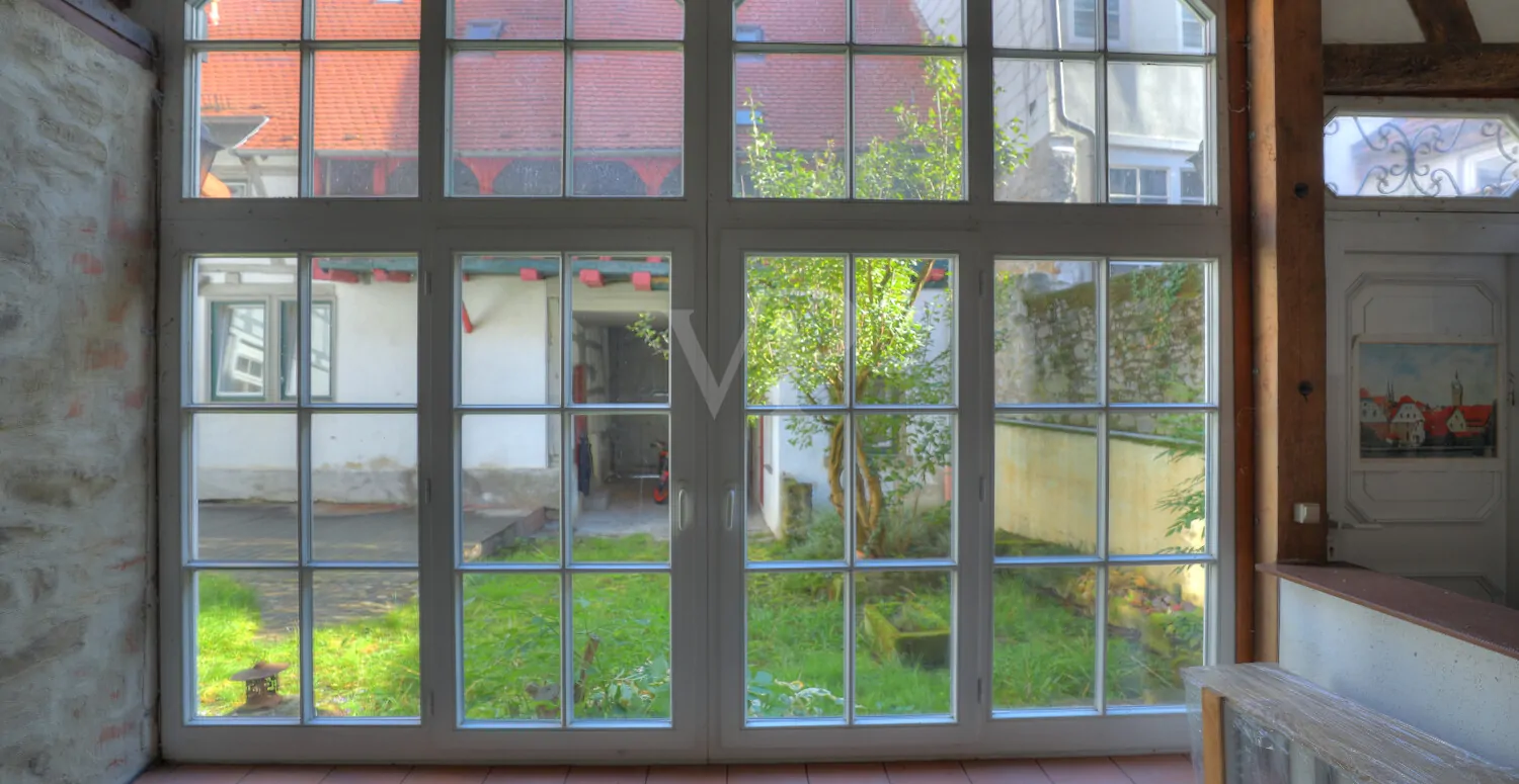 Fensterfront EG Haupthaus