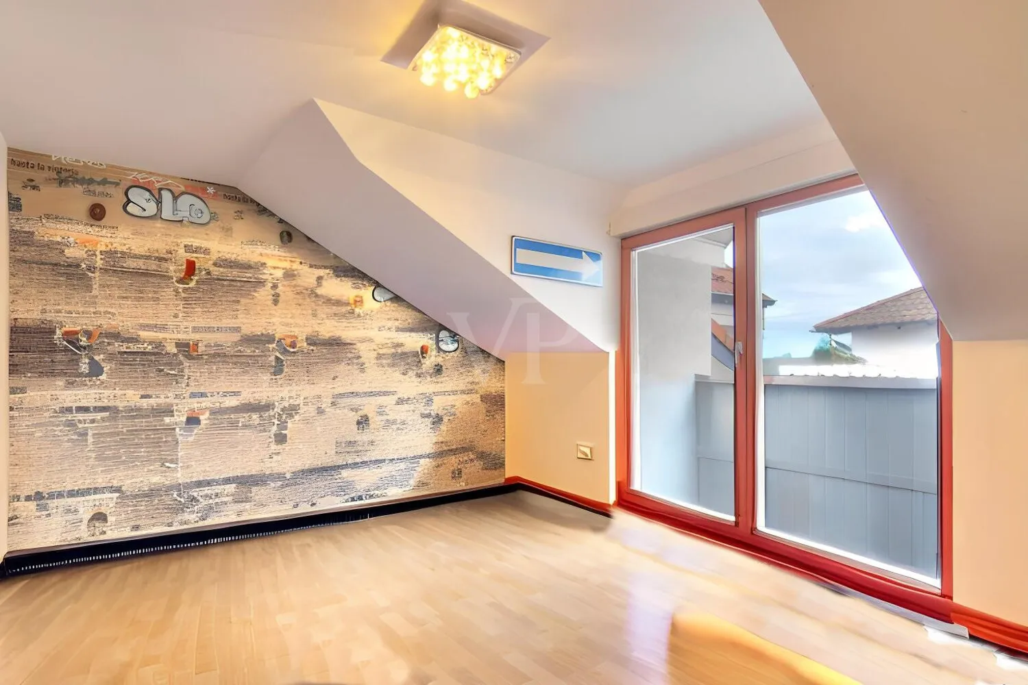 Schlafzimmer - ohne Möbel