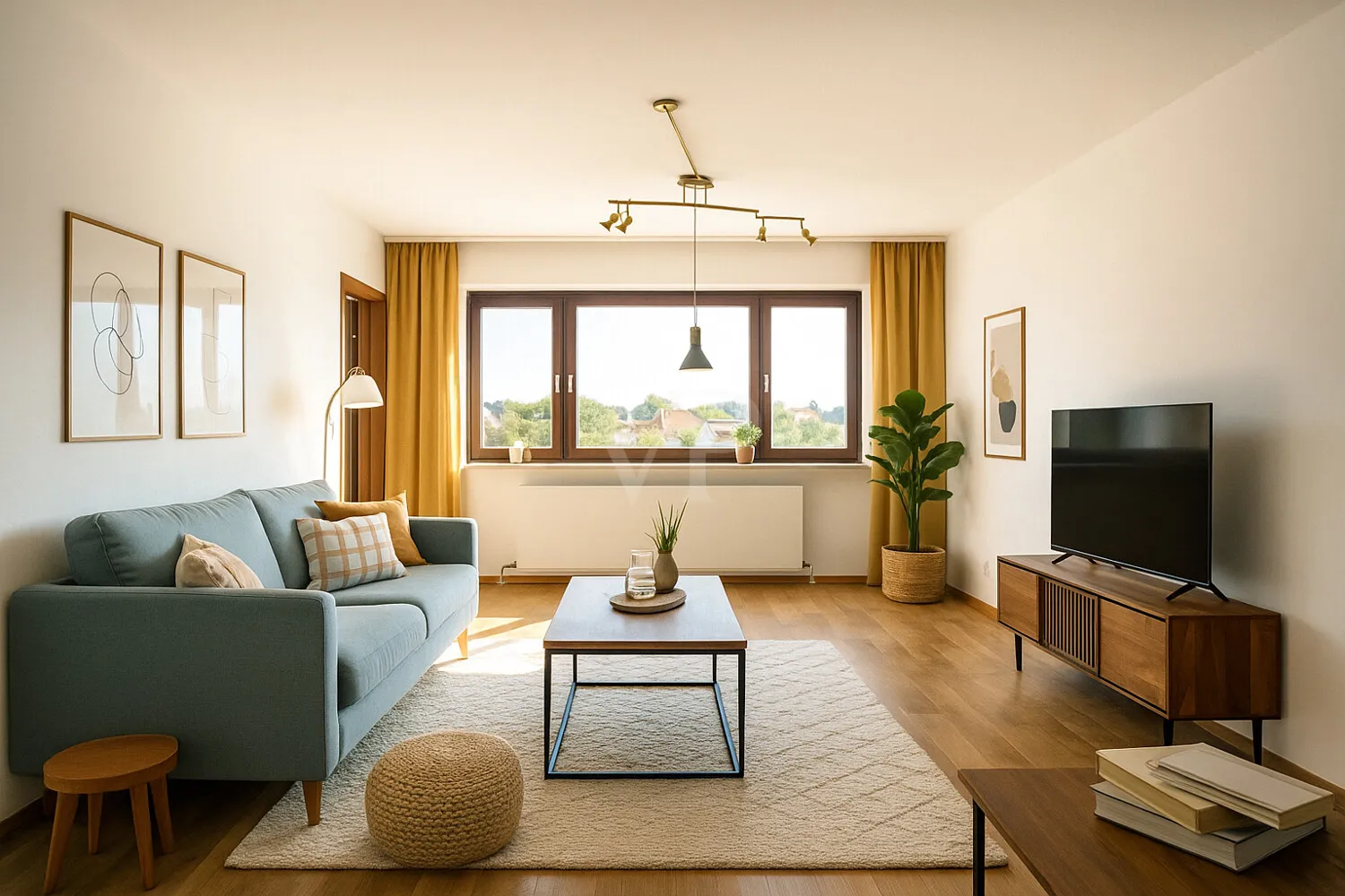 Wohnzimmer  - mögliche Möblierung