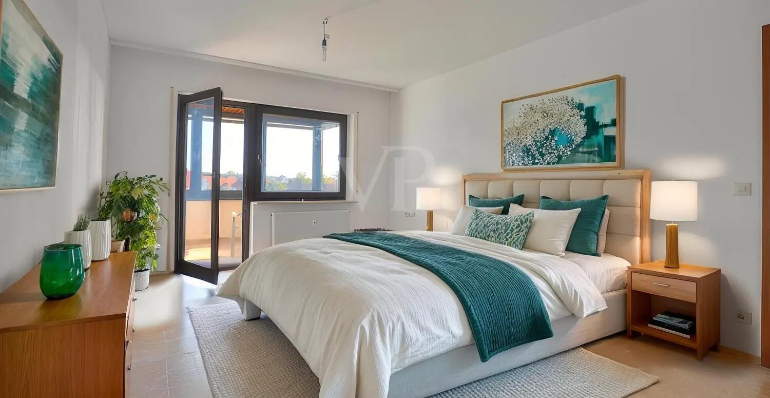 Schlafzimmer  - mögliche Möblierung