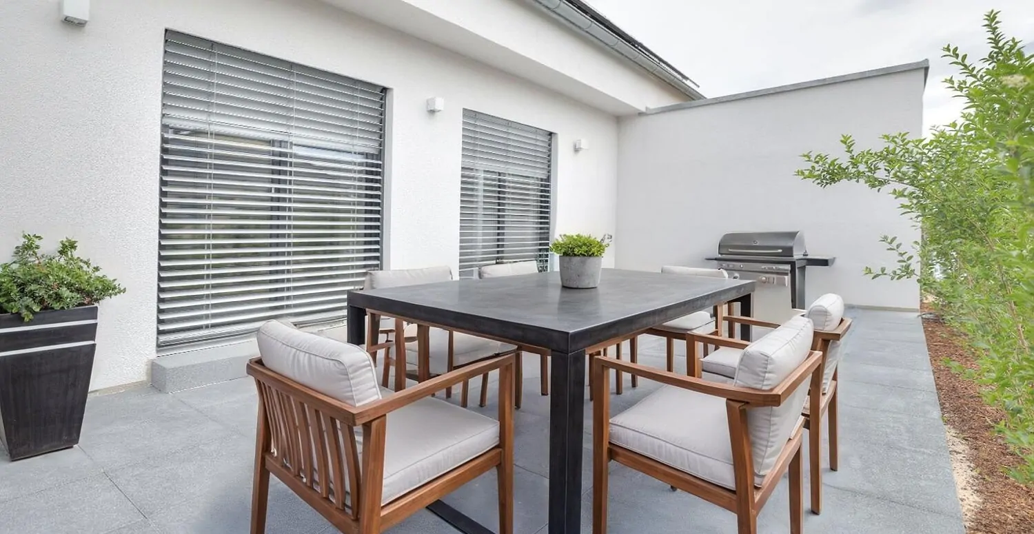 Terrasse - mögliche Möblierung