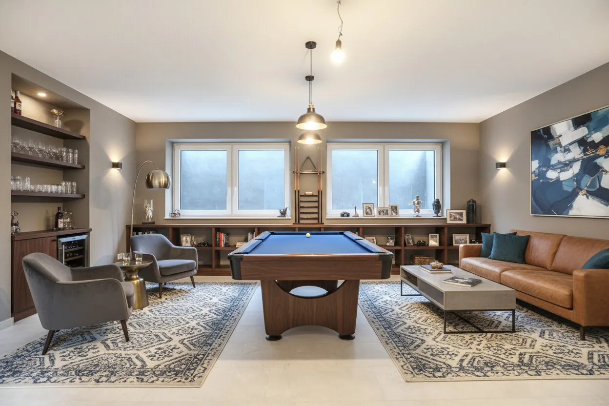 Hobbyraum - mögliche Möblierung