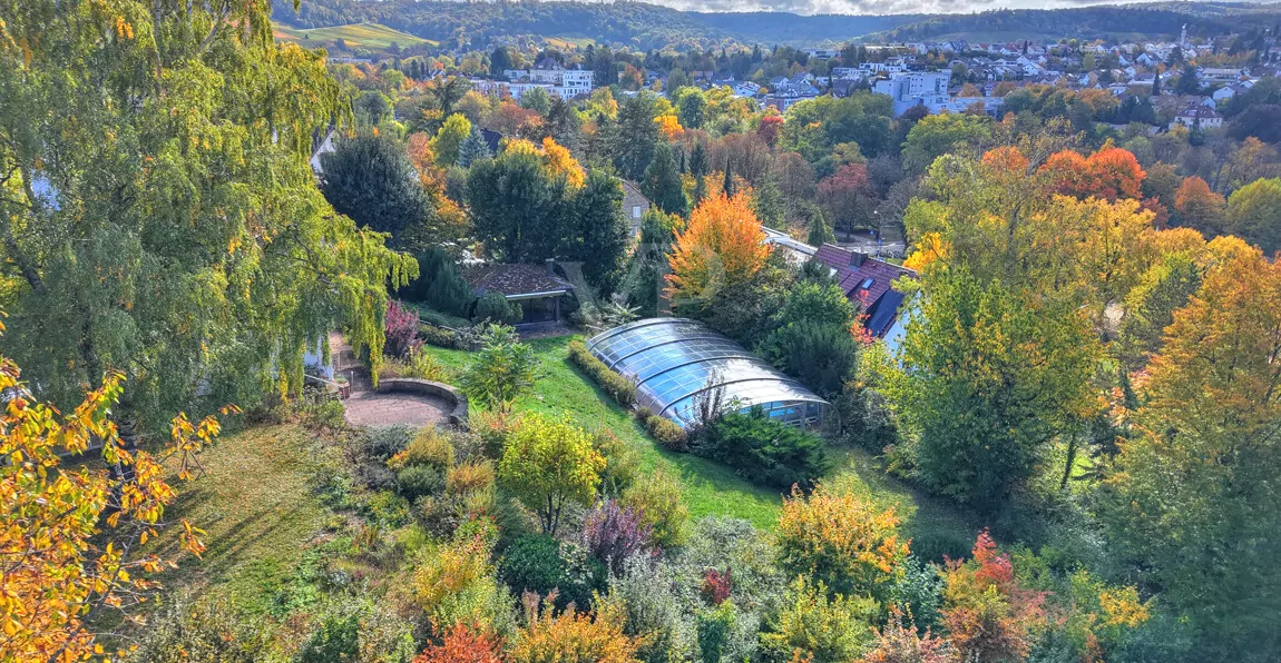 Draufsicht - Fernblick