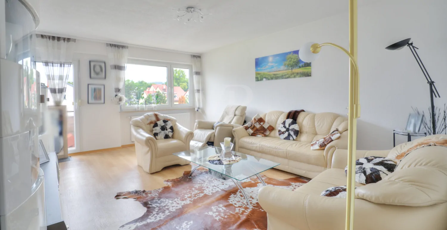 Wohnzimmer Wohnung Nr. 2