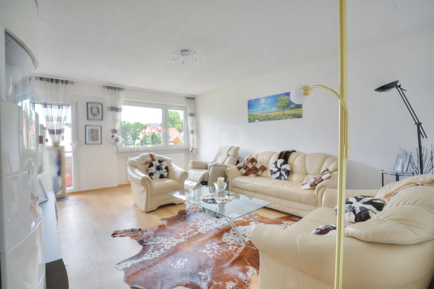 Wohnzimmer Wohnung Nr. 2