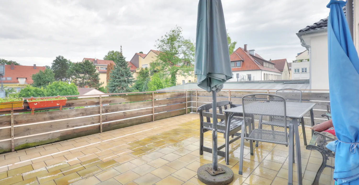 Terrasse Wohnung Nr.2