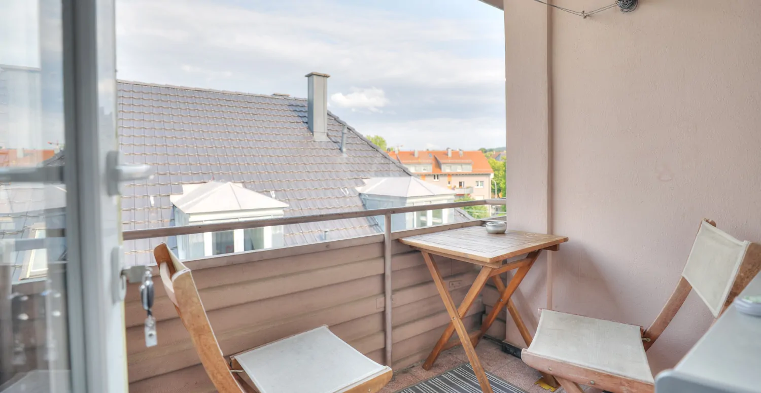 Balkon Wohnung Nr.8
