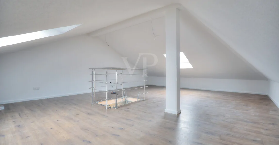 Ausgebautes Dachgeschoss