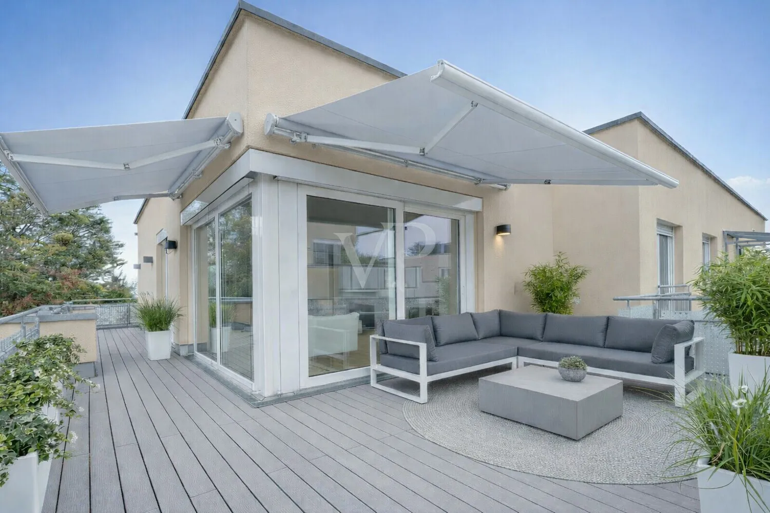 Dachterrasse - mögliche Möblierung