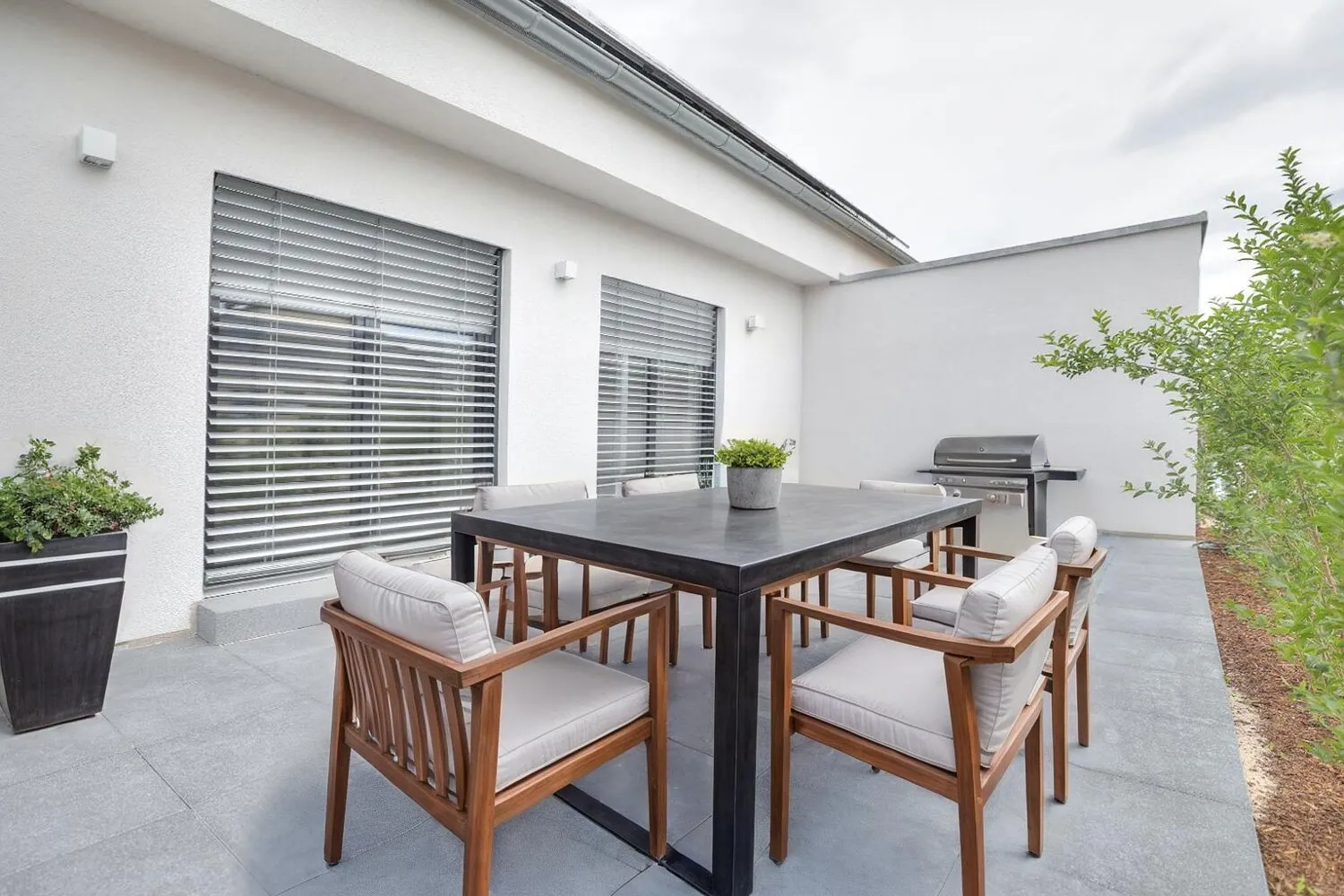 Terrasse - mögliche Möblierung