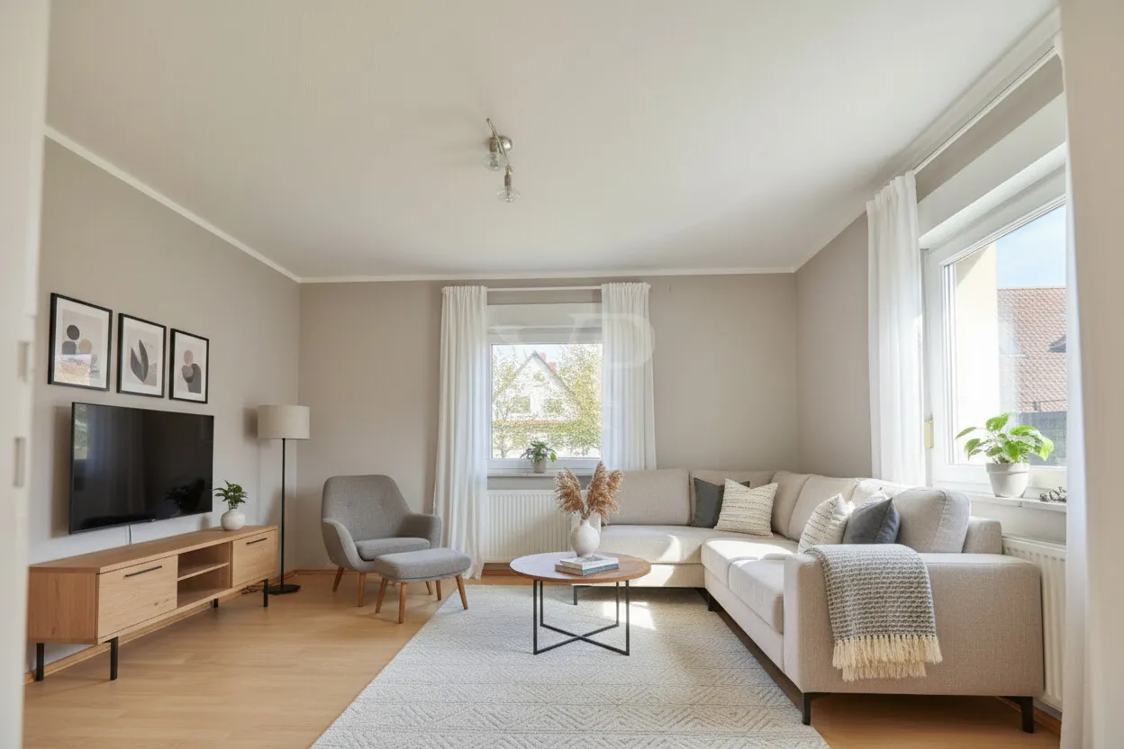 Mögliche Möblierung Wohnzimmer