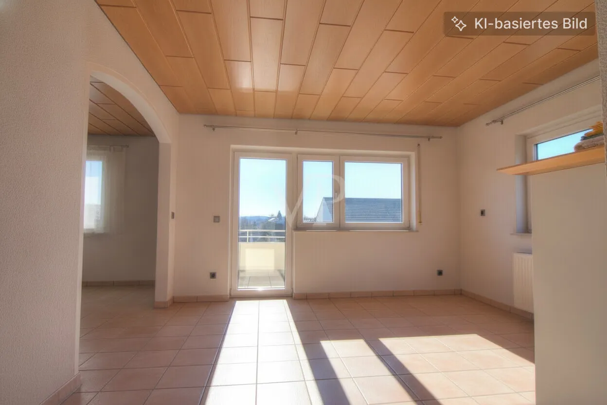 Balkon, Garten, Kachelofen & Fußbodenheizung – komfortabel und energieeffizient wohnen - Photo 1