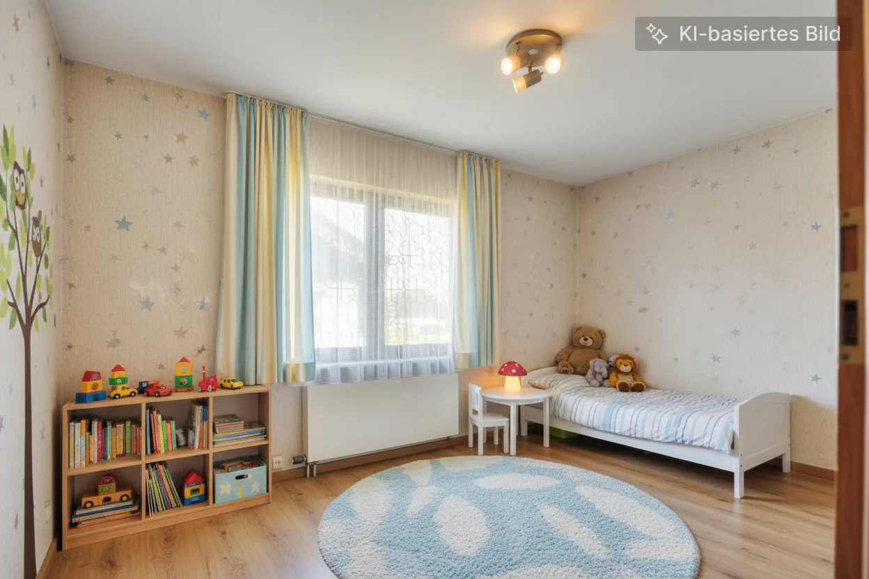 Kinderzimmer EG - mögliche Möblierung
