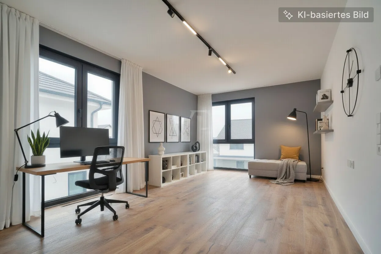 Kinderzimmer / Büro - Mögliche Möblierung