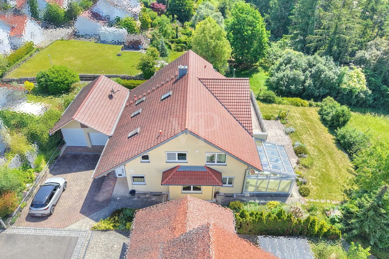 Drohnenansicht