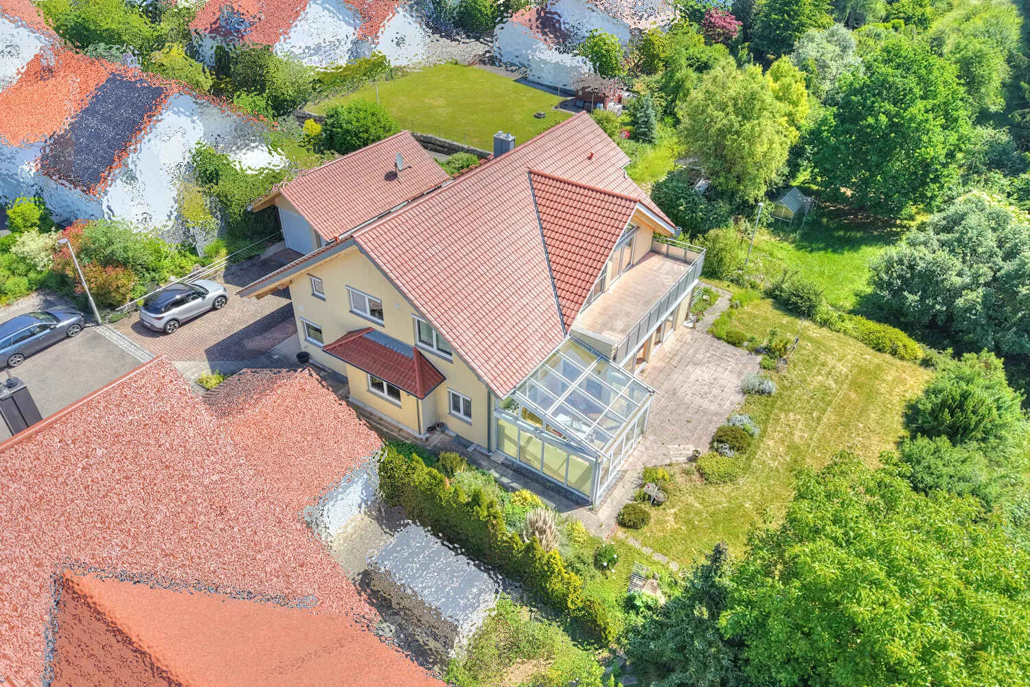 Drohnenansicht