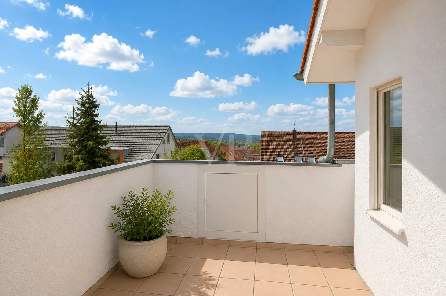 Terrasse Kinderzimmer links