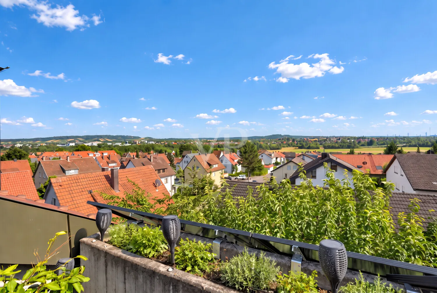 Dachterrassenansicht