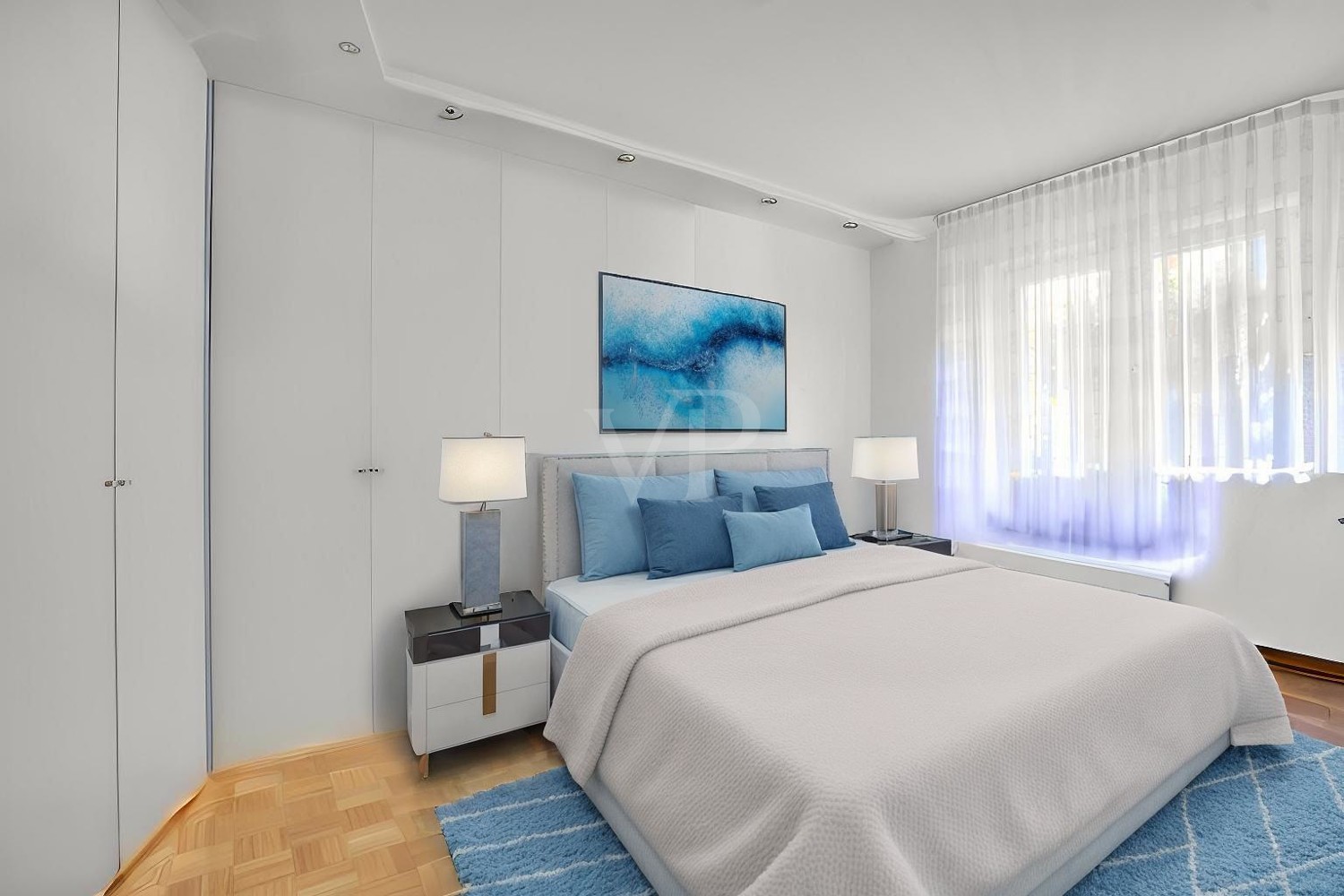 Schlafzimmer mögliche Möblierung