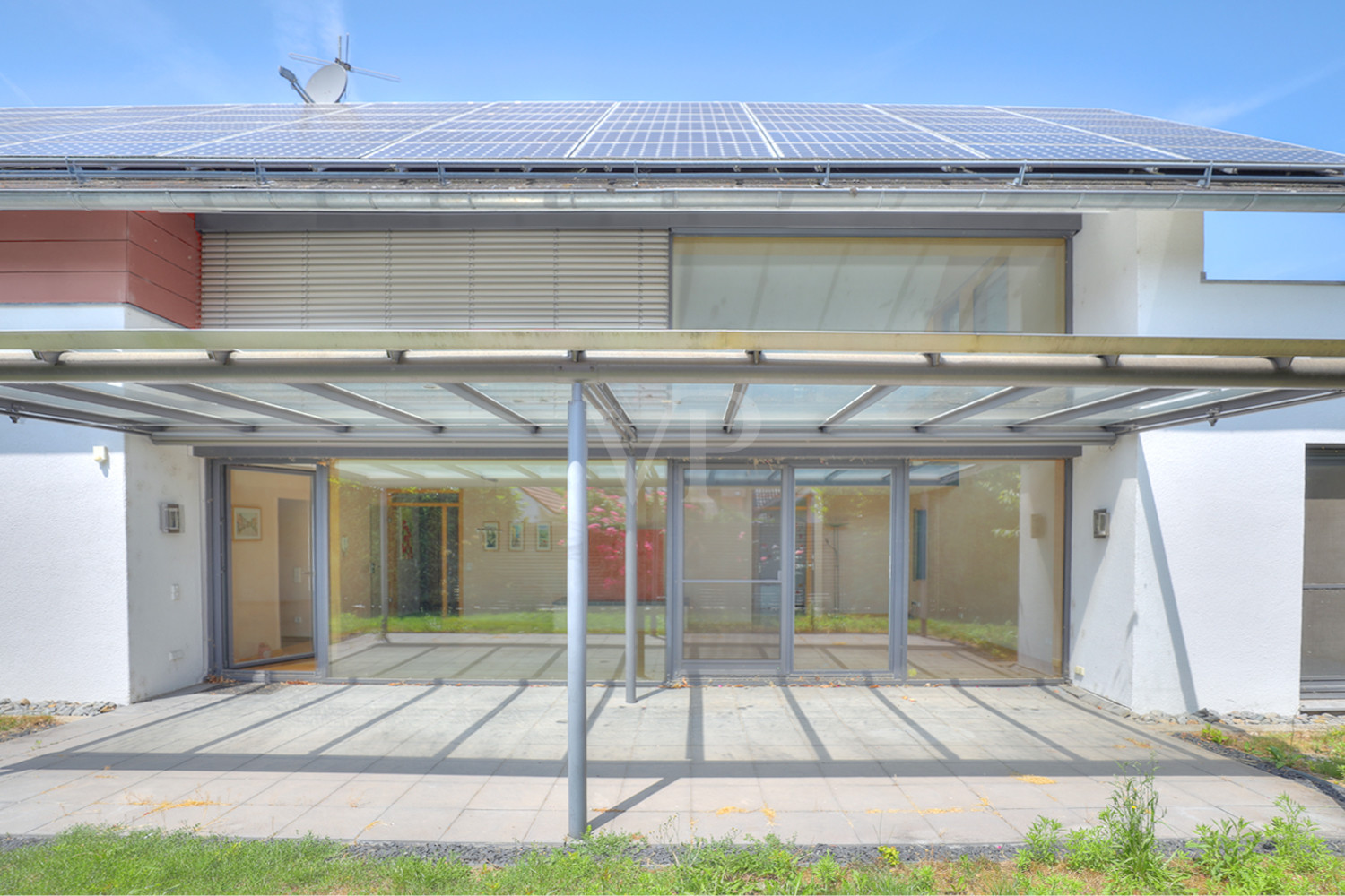 Terrasse mit PV