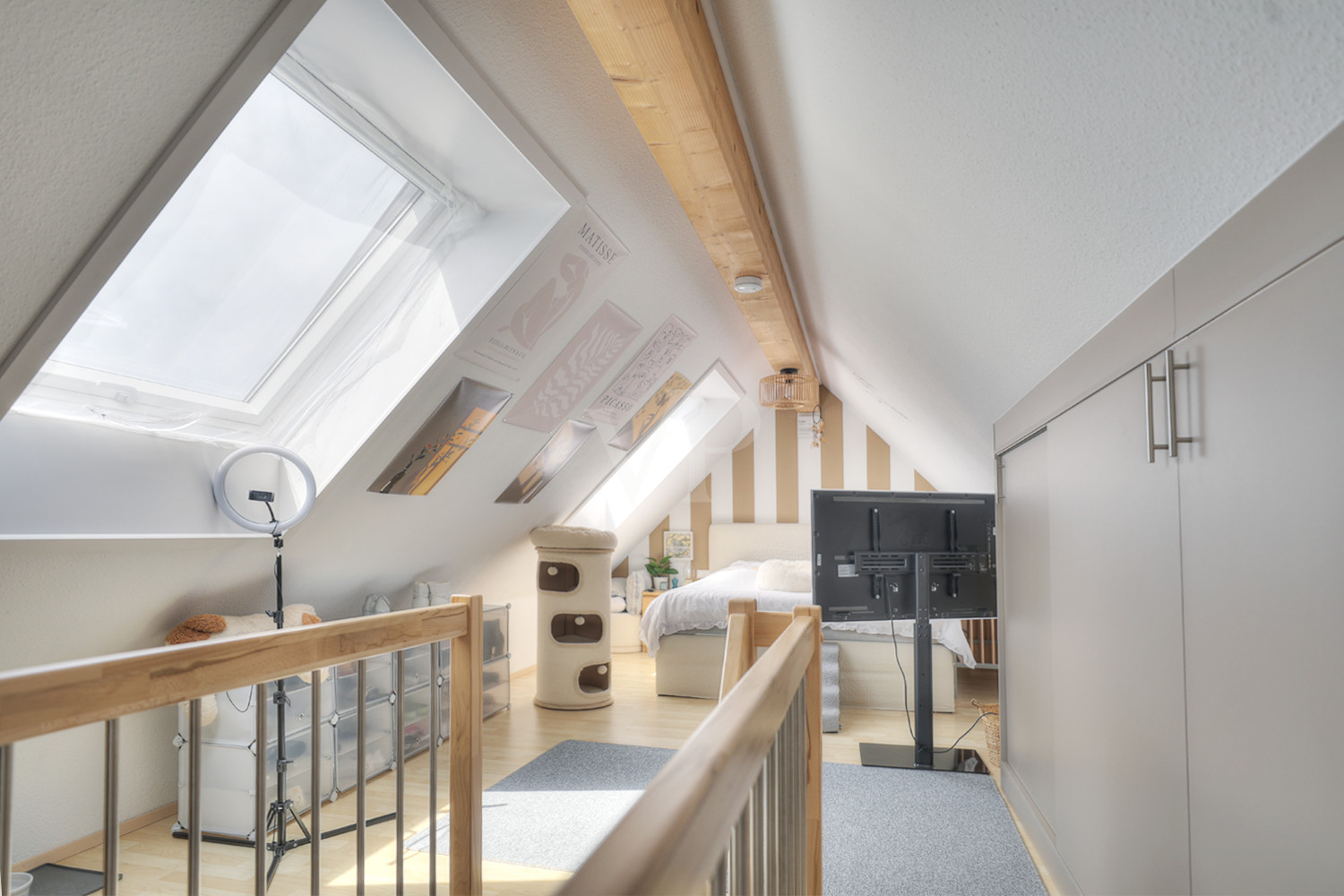 Spitzboden Elternschlafzimmer