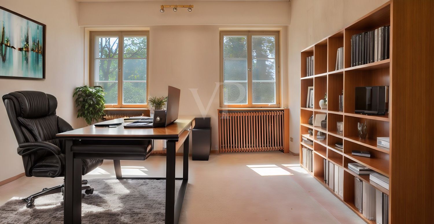 Arbeitszimmer - mögliche Möblierung