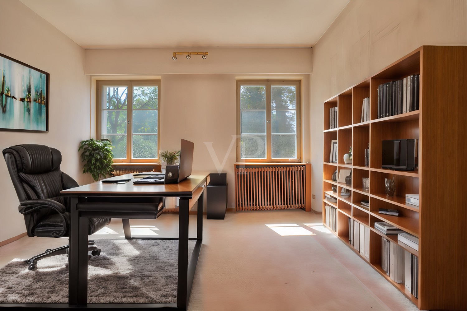 Arbeitszimmer - mögliche Möblierung