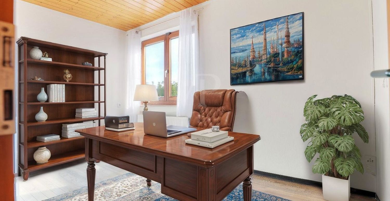 Arbeitszimmer mögliche Möblierung