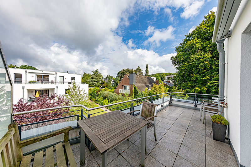 Dachterrasse am Bad/hinterer Teil