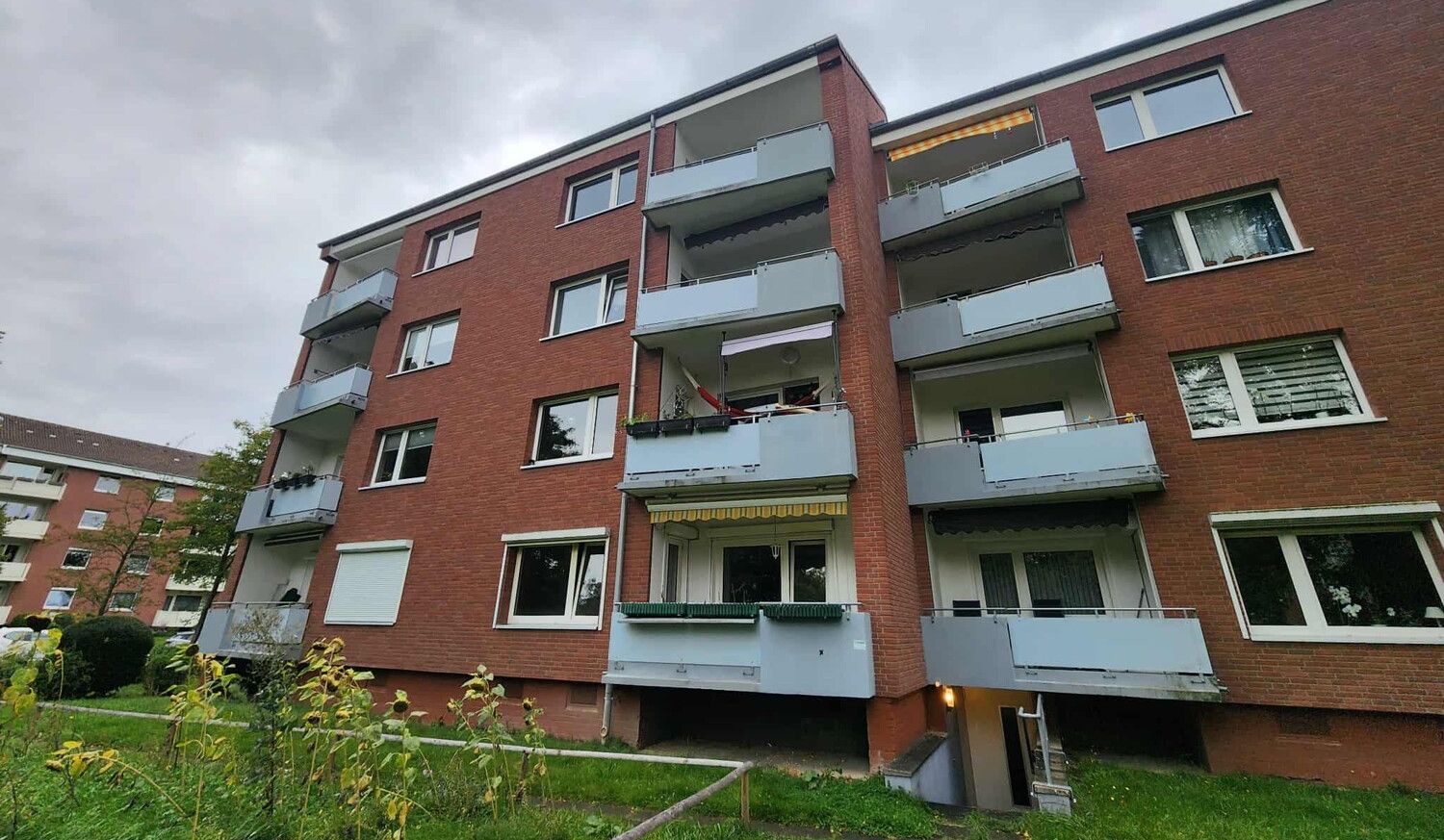 Rückwärtige Ansicht