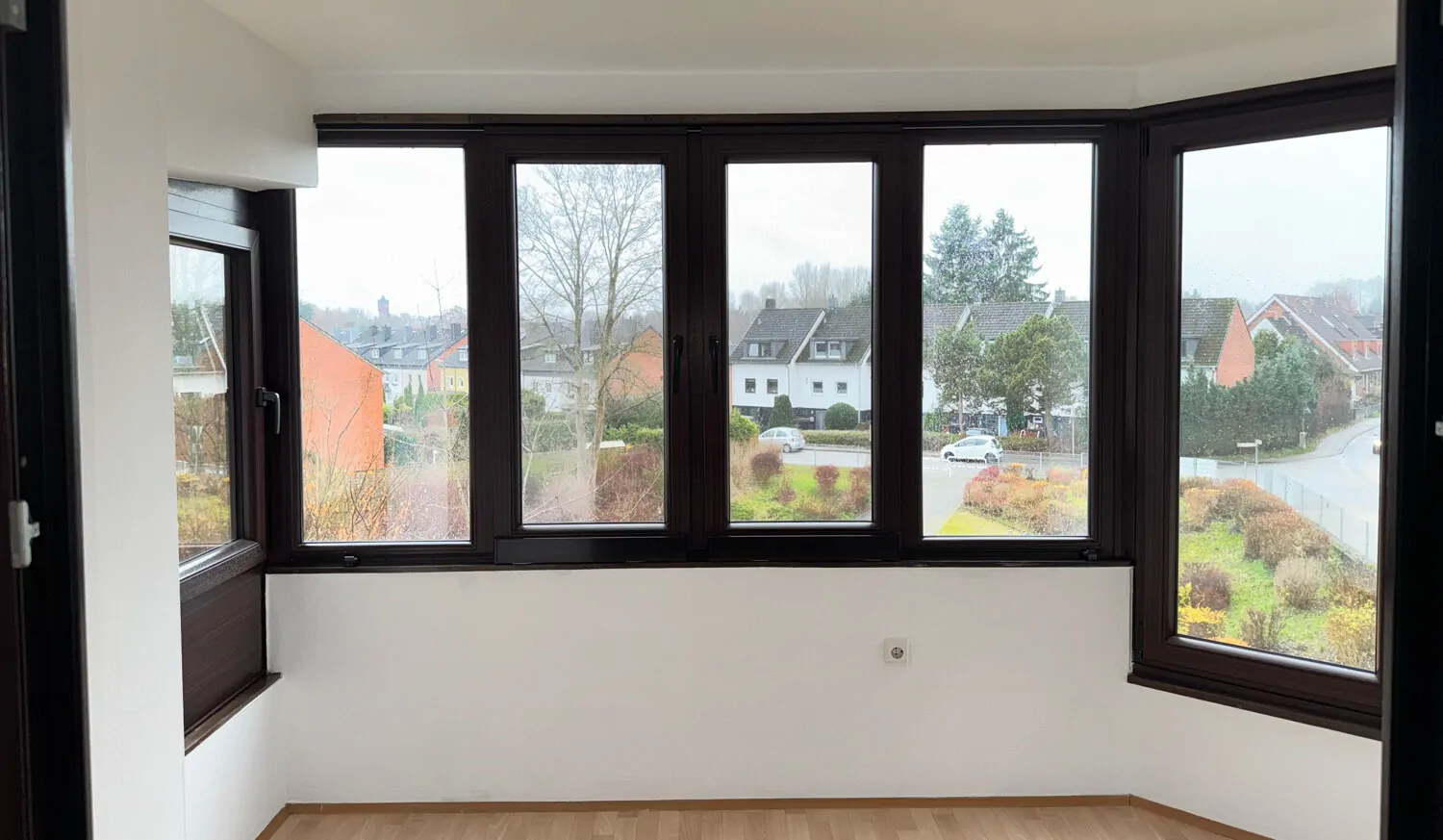 Ausblick aus dem Wintergarten