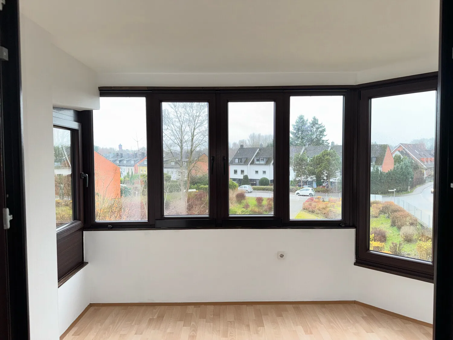 Ausblick aus dem Wintergarten