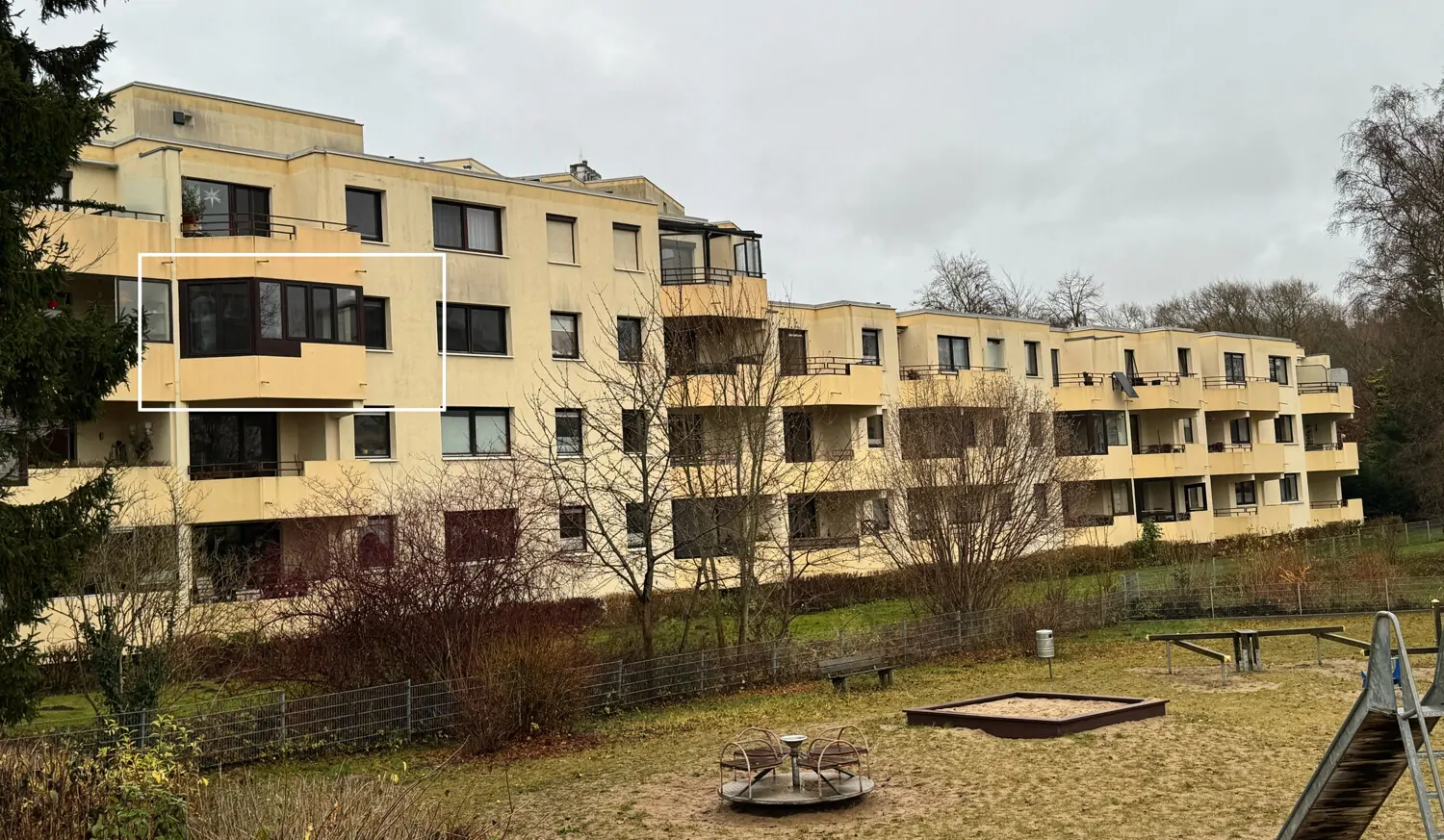 Aussenansicht Balkon