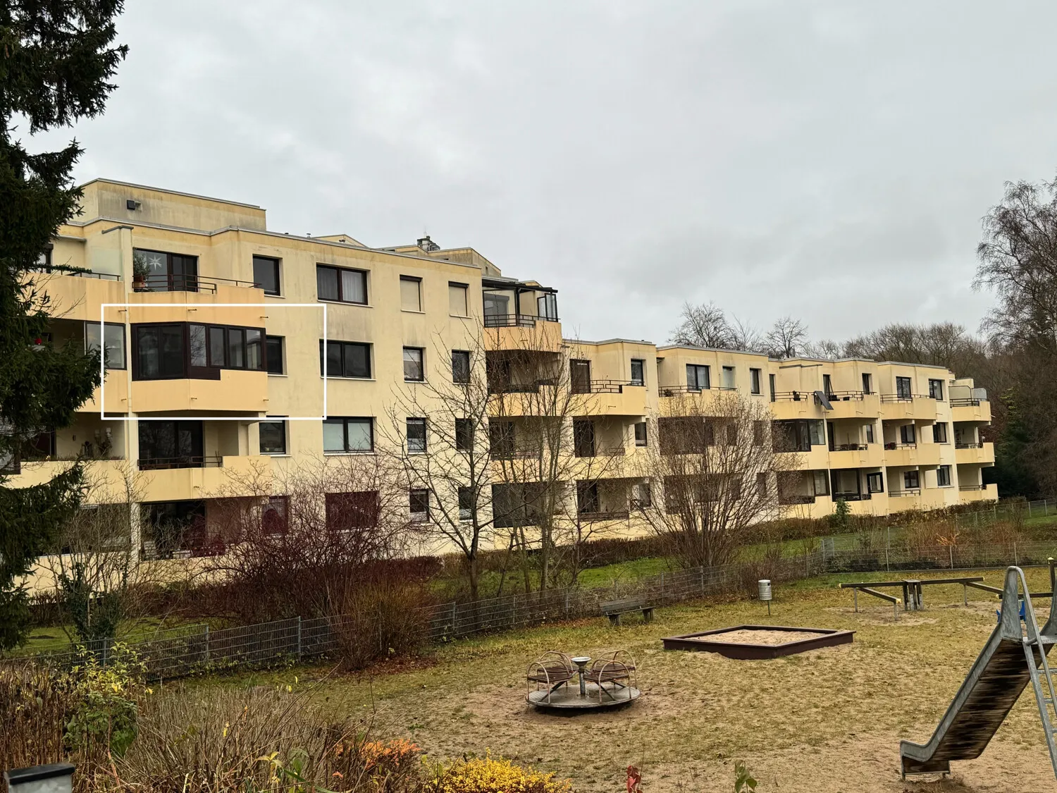 Aussenansicht Balkon