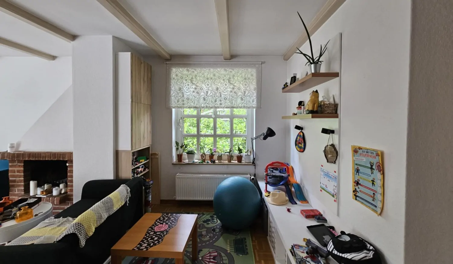 gemütliche Ecke im Wohnzimmer