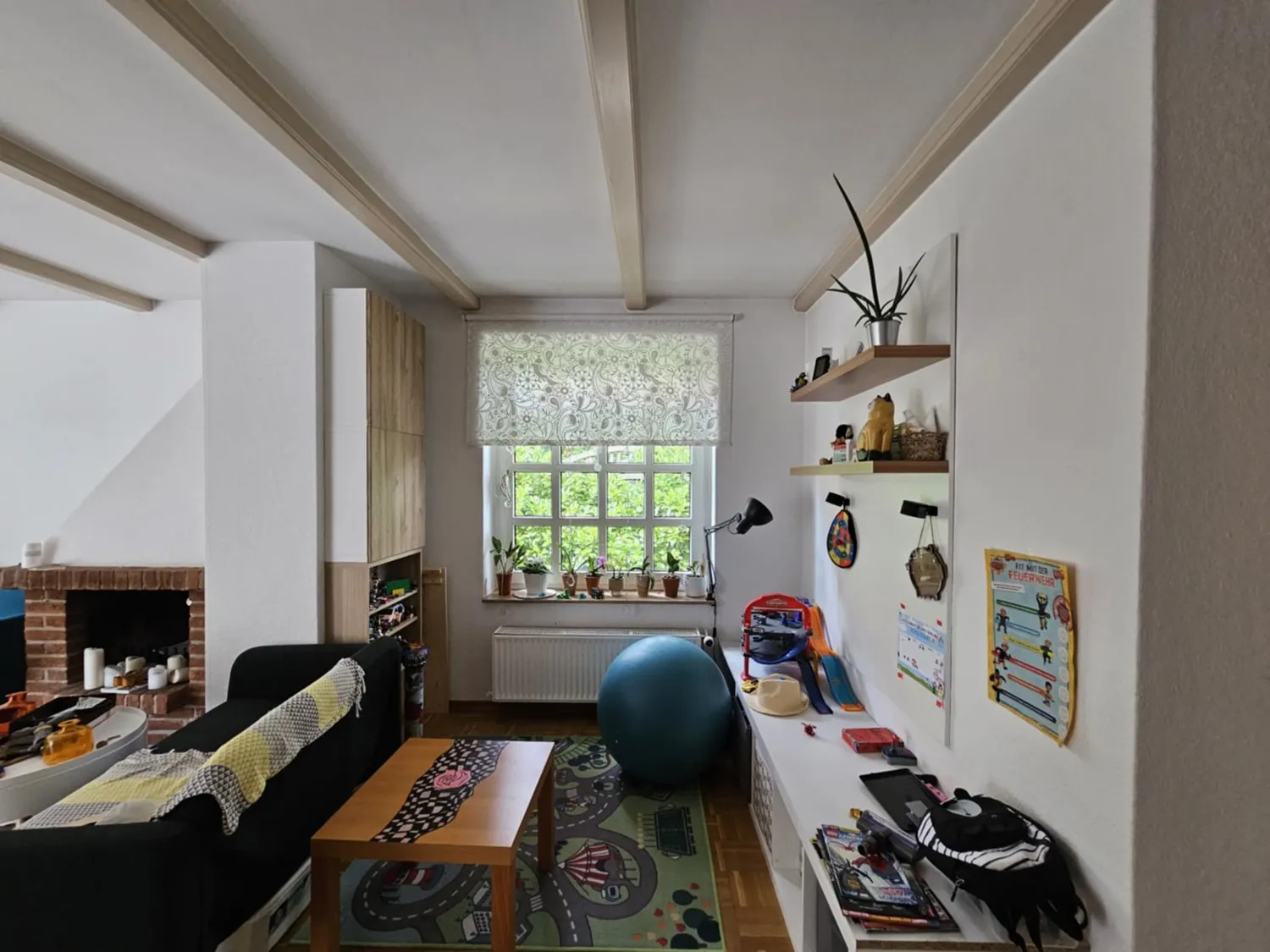 gemütliche Ecke im Wohnzimmer