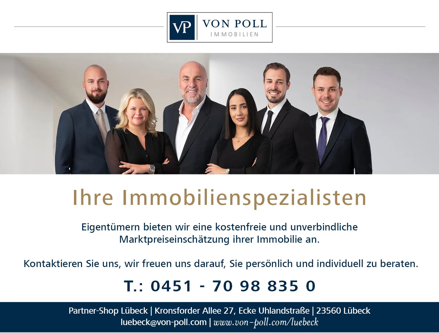 Ihr Team vor Ort