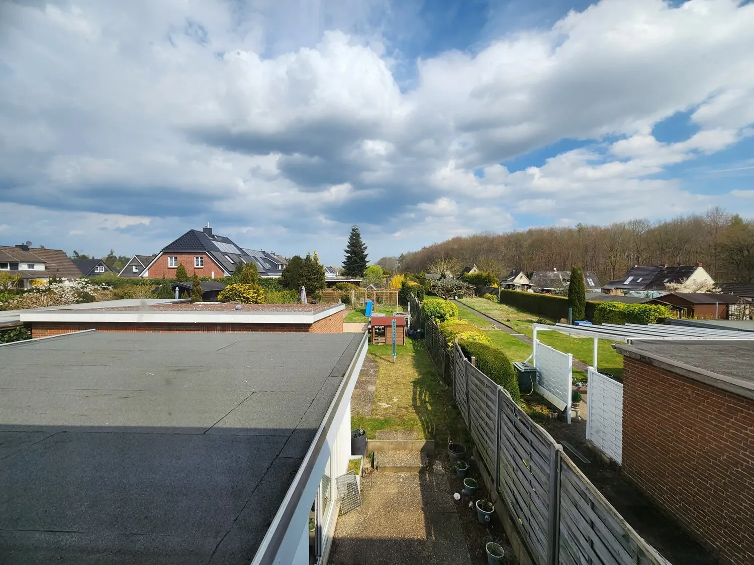 Ausblick vom Obergeschoss