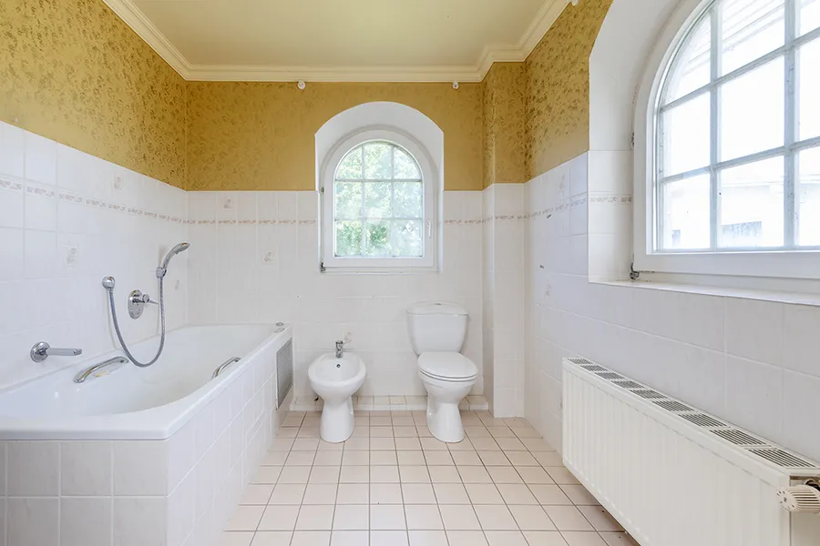 Badezimmer im Obergeschoss