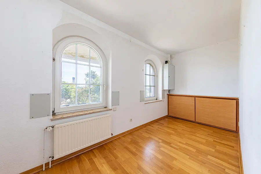 Arbeitszimmer im Erdgeschoss