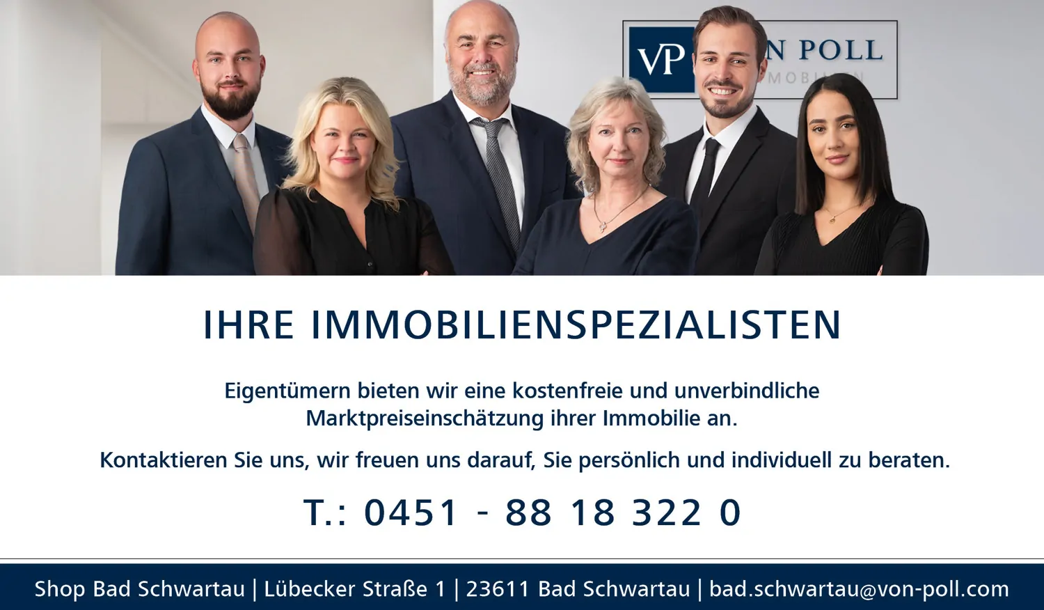 Ihr Team vor Ort