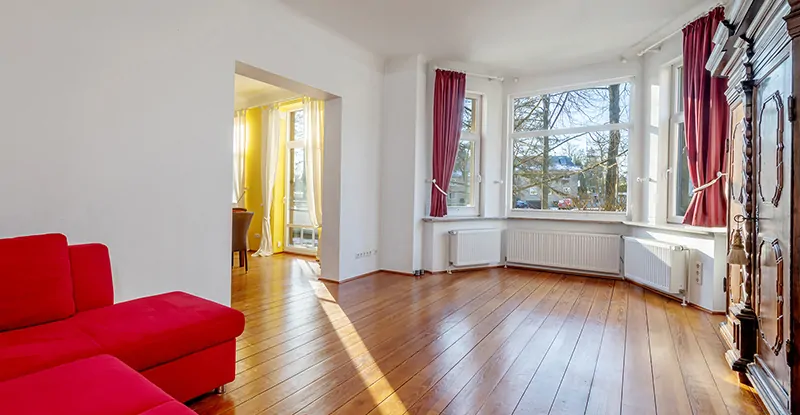 Erdgeschosswohnung: Wohnbereich