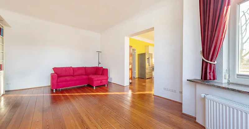 Erdgeschosswohnung: Wohnbereich