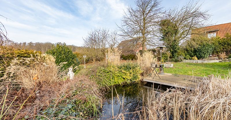 Garten mit Teich