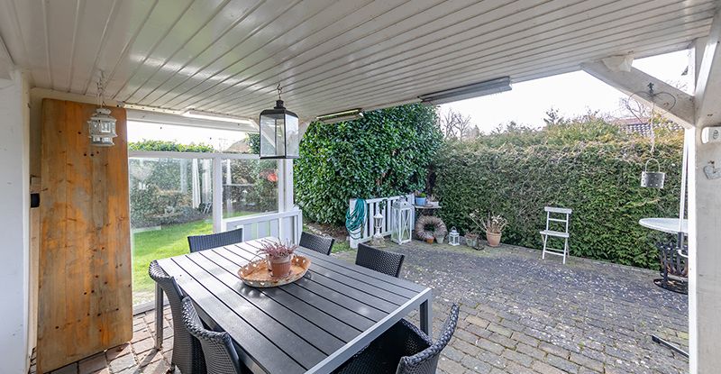 Überdachte Terrasse