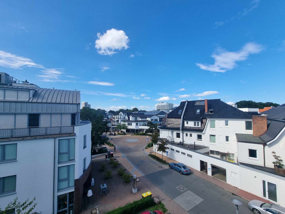Ausblick von der Dachterrasse