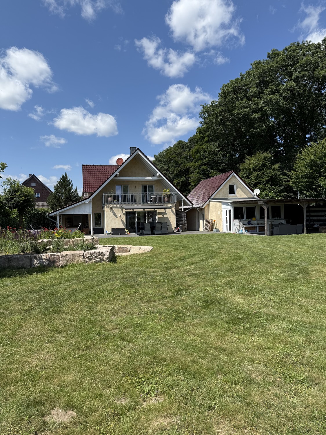 Haus Ansicht Garten
