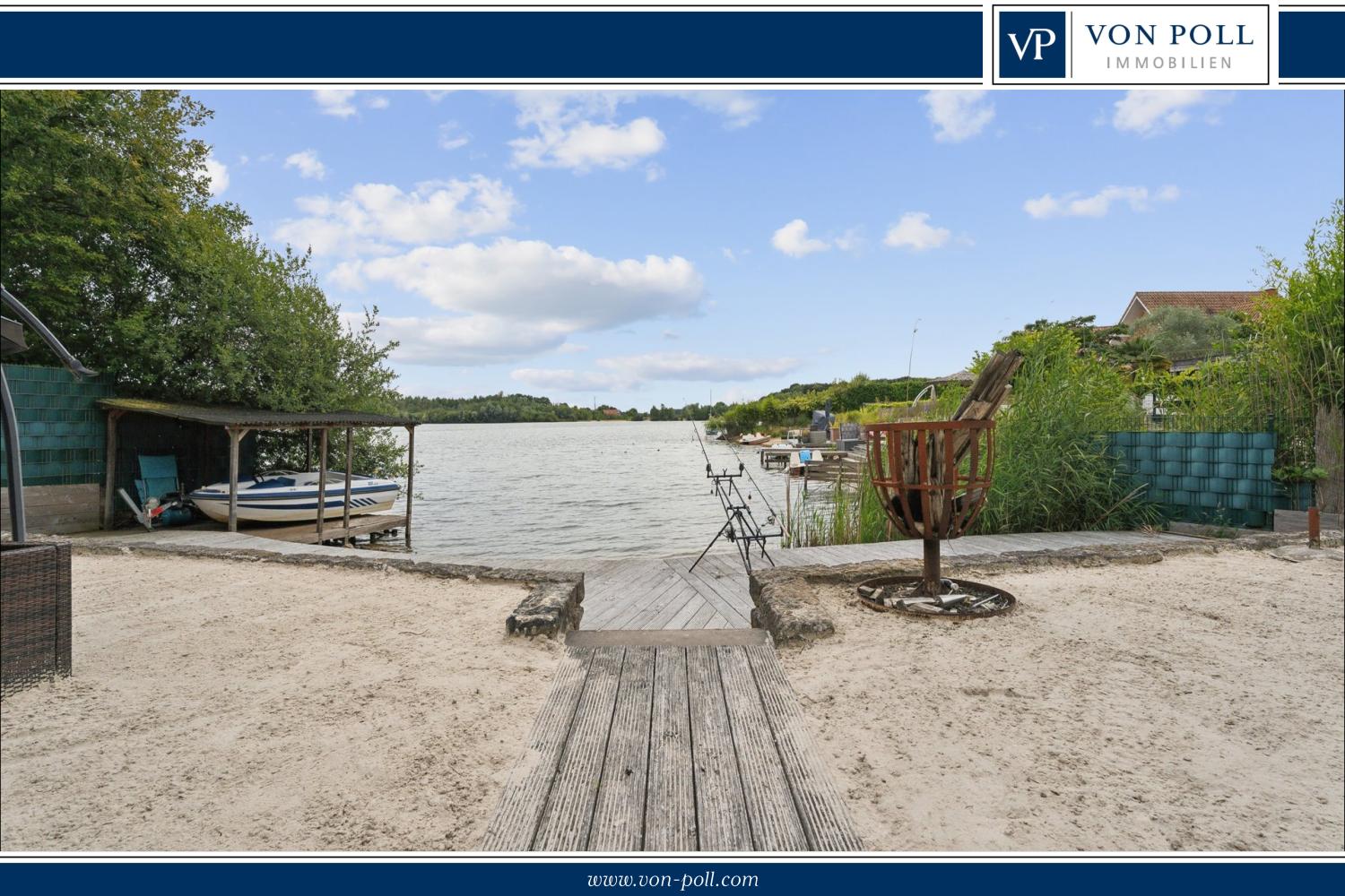Privater Strand mit Seezugang