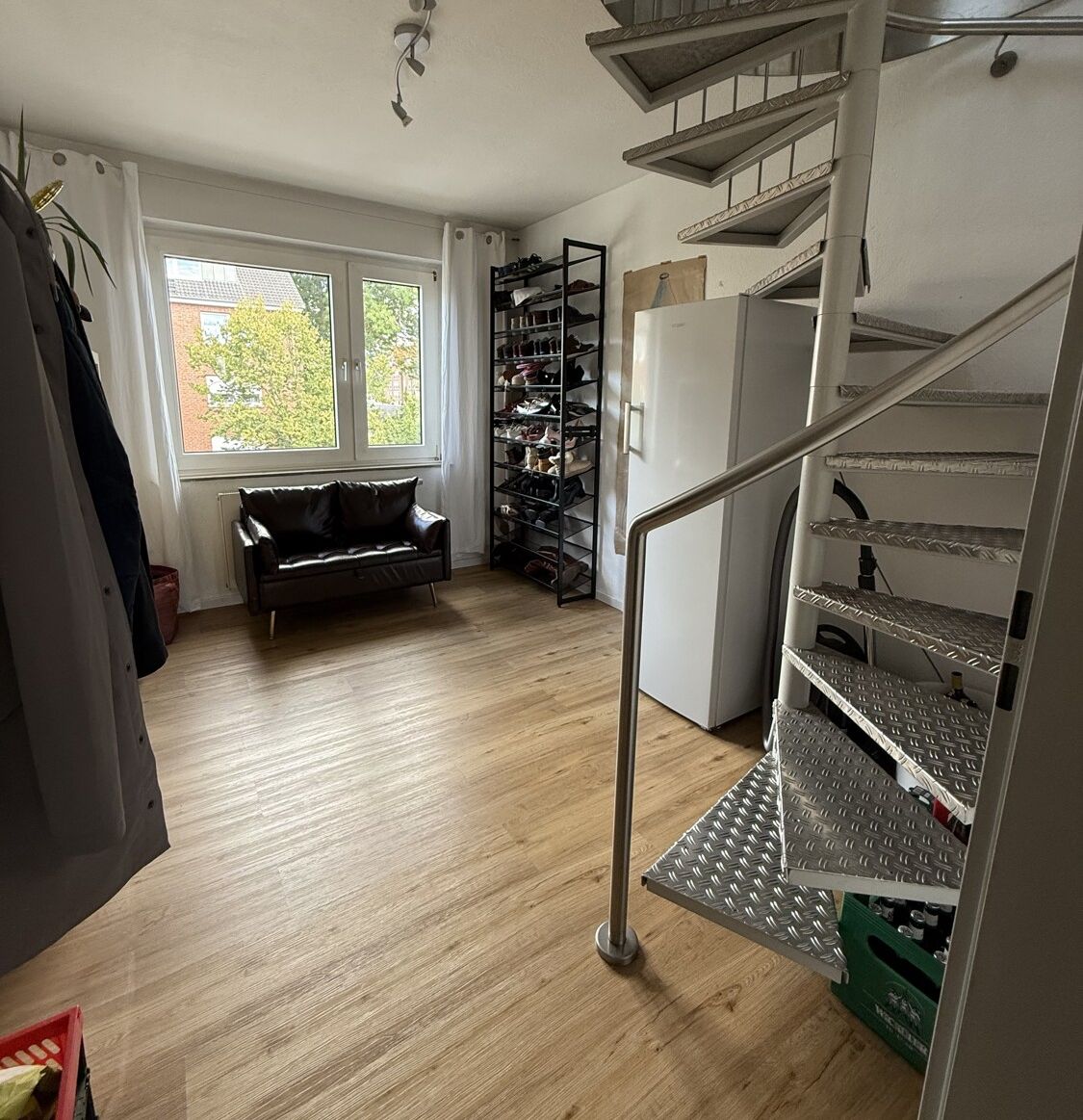Zimmer Treppenaufgang.