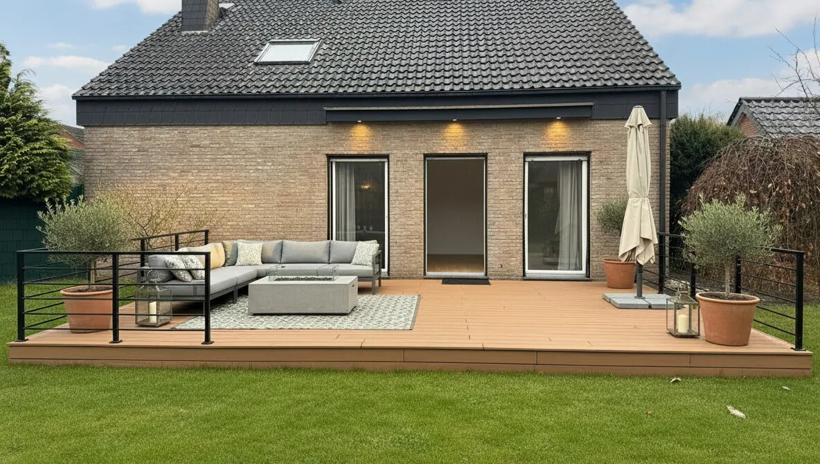 Gartenansicht Visualisierung